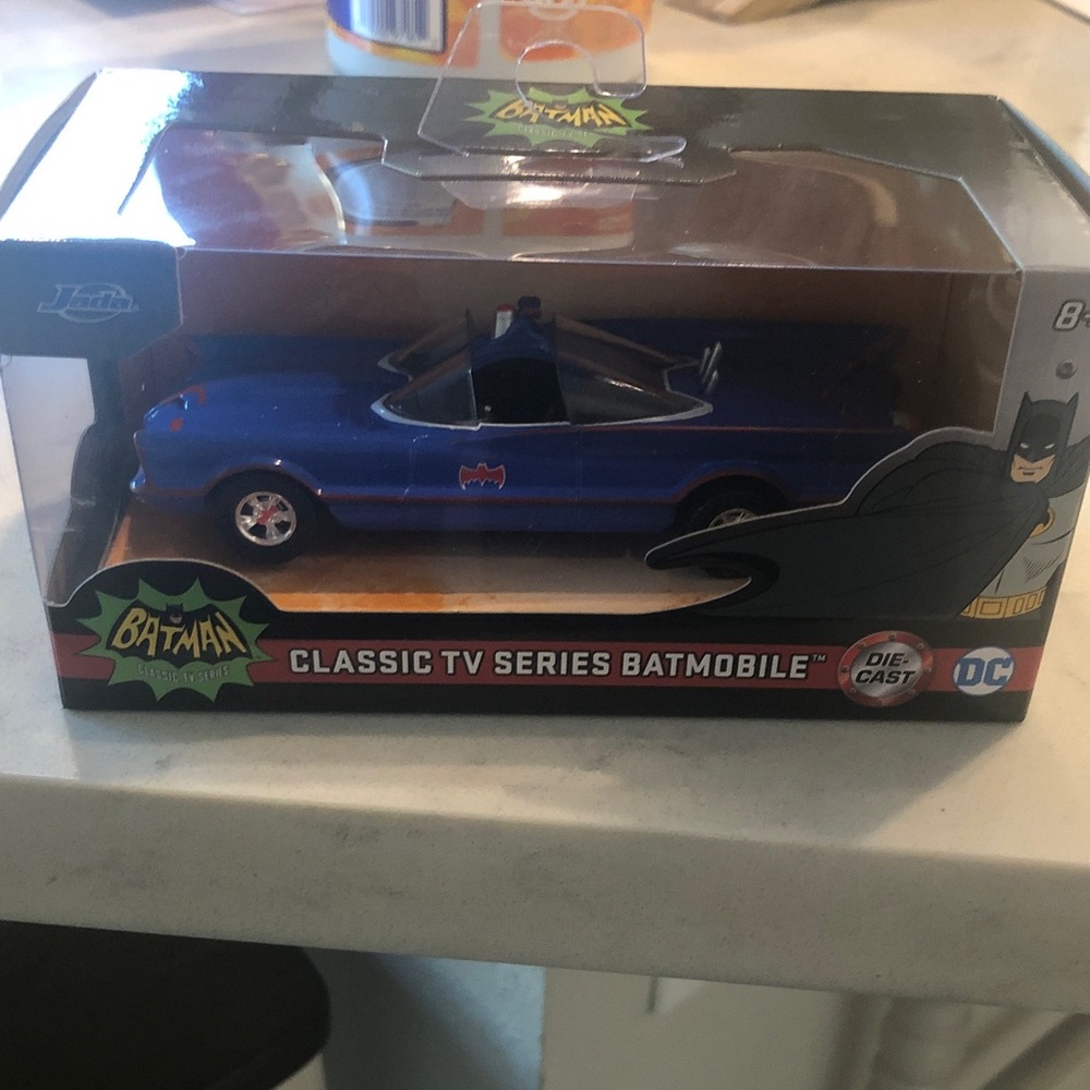 Jada Toys Blue Classic TV Series Batmobile